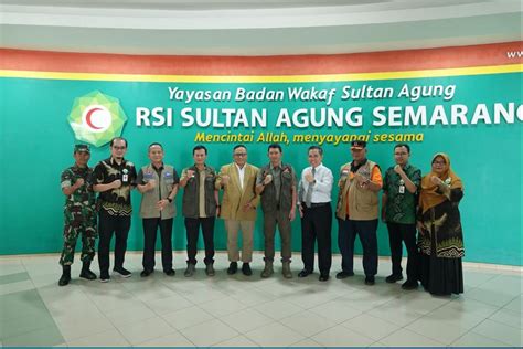 Ketua BNPB Nasional Apresiasi RSI Sultan Agung Semarang Jatengtrust