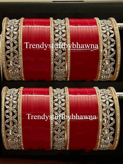 Punjabi Bridal Chura Bangles Indian Wedding Bangles Wedding Bangles