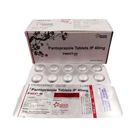 Pantoprazole 40mg Tablet Manufcaturer Supplier And Franchise