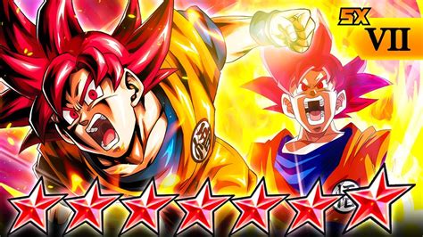 Dragon Ball Legends 5x ZENKAI BUFFED LF SSJ GOD GOKU MAKES LF