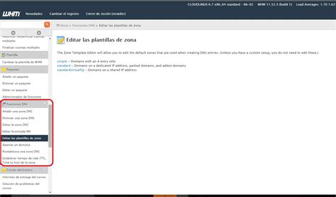Editar Modelo De Zona Dns Para Reseller Explore Art Culos Y Tutoriales
