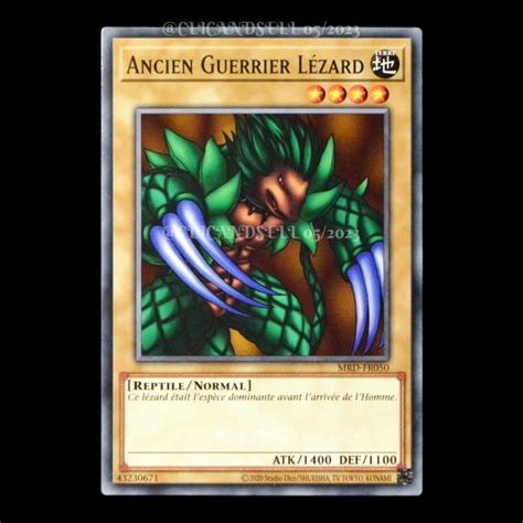 Carte Yu Gi Oh Mrd Fr Ancien Guerrier L Zard Cdiscount Jeux Jouets