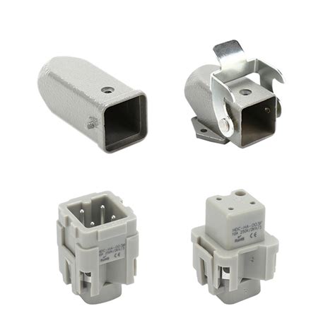 Heavy Duty Connector Ha Series Automotive Rectangular Connector Male