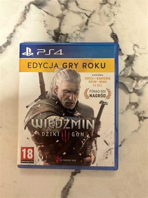 Wiedźmin 3 Dziki Gon Ps4 Karty krew i wino Ośno Lubuskie OLX pl