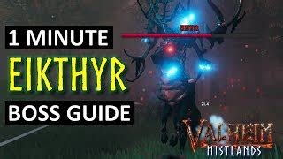 Eikthyr Minute Boss Guide First Boss Valheim Doovi