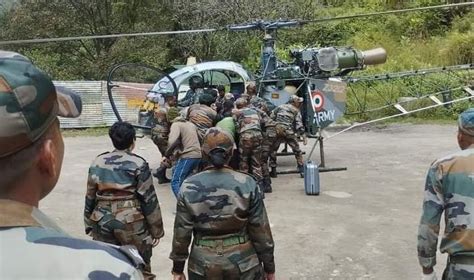 Indian Army Cheetah Helicopter Crashes Near Tawang Arunachal Pradesh