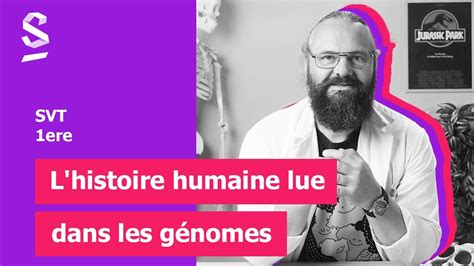 L histoire humaine lue dans les génomes SVT 1ere YouTube