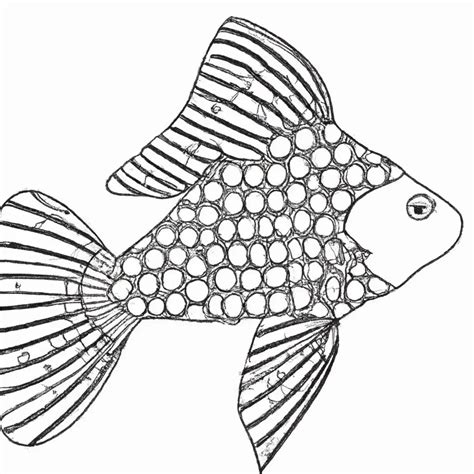 10 Incríveis Desenhos de Peixes Realistas para Colorir