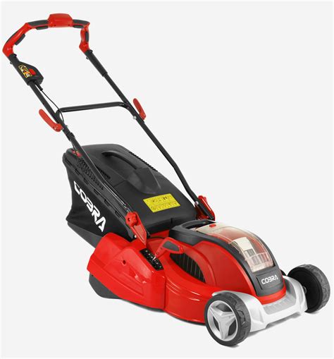 Cobra Rm4140v 16 Lithium Ion 40v Cordless Rear Roller Lawnmower