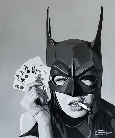 Batwoman Painting By Artist Casey Lynn Hancock Casey Lynn Designs Inc