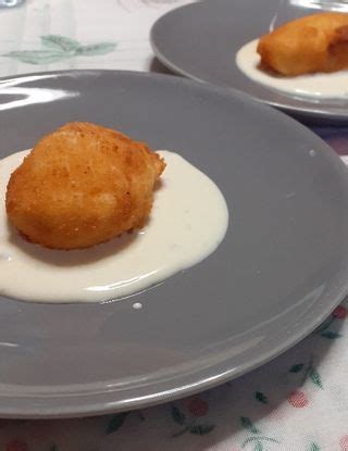 Uovo Croccante Con Crema Di Gorgonzola Al Ta Cucina Teuccio Chef