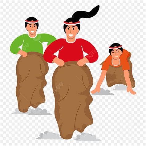 Sack Race PNG Transparent Images Free Download Vector Files, 51% OFF