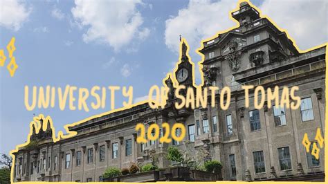 University Of Santo Tomas Campus Tour Youtube