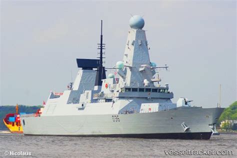 HMS Defender - Other Ship, Callsign , Flag United Kingdom ...