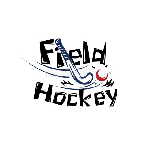 Field Hockey Logo Field Hockey Emblem For You Design Stock