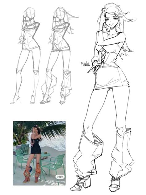 人体动态练习｜day 008 Art Reference Anime Poses Reference Art Reference Poses