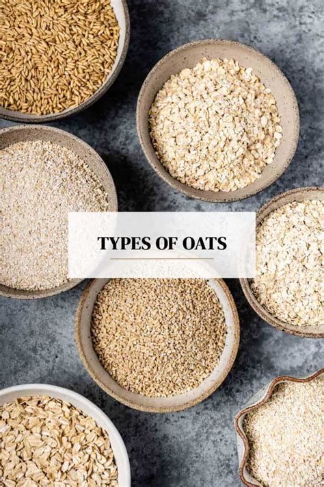 Types Of Oats Foolproof Living