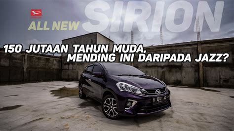 Fitur Melimpah Harga Murah All New Daihatsu Sirion 2019 YouTube