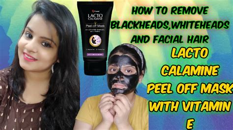 Lacto Calamine Peel Off Mask With Activated Charcoal And Vitamin E