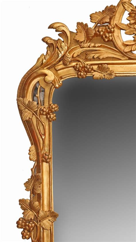 Proantic Miroir Proven Al En Bois Dor Xviiie Siecle