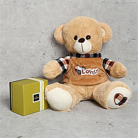 Godiva Chocolate Box And Adorable Teddy Bear Gift Set Uae Gift Godiva