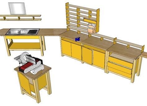 Plan Meubles Atelier Par Mig Sur L Air Du Bois