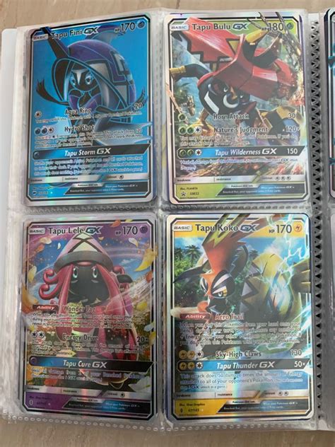 GUARDIANS OF ALOLA FULL ART SHINY FULL SET Hobbies Toys Toys