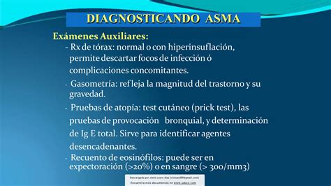 Asma Bronquial En Pediatria Downloable Pptx