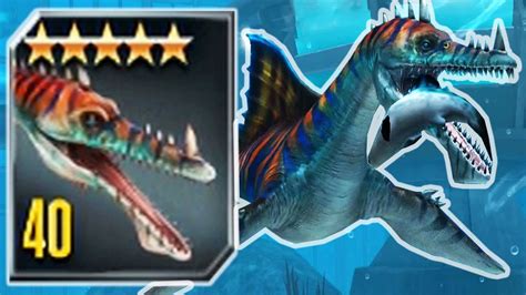 DOLICHORHYNCHOPS LEVEL 40 Jurassic World The Game YouTube