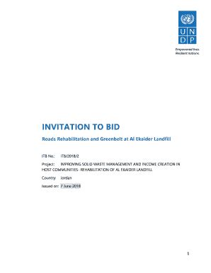 Fillable Online Procurement Notices Undp Ic Proposal Submission Form