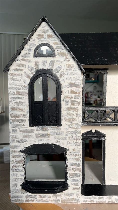 DIY Dollhouse Stonework Make Stones Or Bricks With This Easy And Cheap