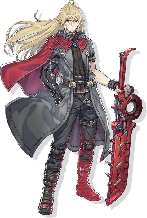 Official Artwork Of Shulk And Rex From Future Redeemed Rxenoblade