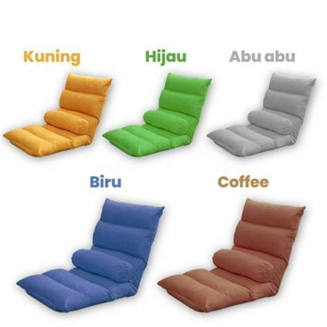 Jual Promo Kursi Lipat Lantai Lazy Sofa Bed Duduk Lesehan Bangku Empuk