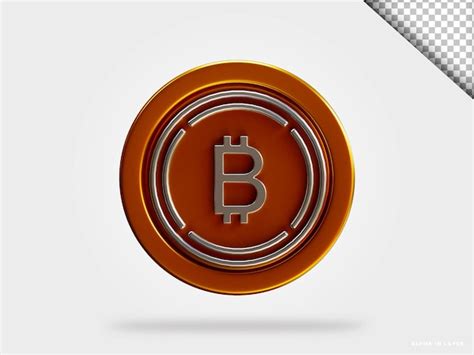 Premium PSD Wrapped Bitcoin Wbtc Cryptocurrency Coin 3d Rendering