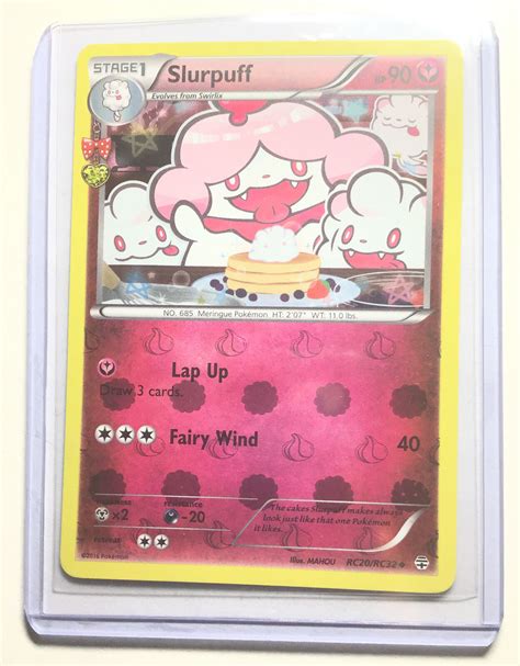 SLURPUFF RC20 RC32 XY GENERATIONS Holo Pokemon Card NM EBay