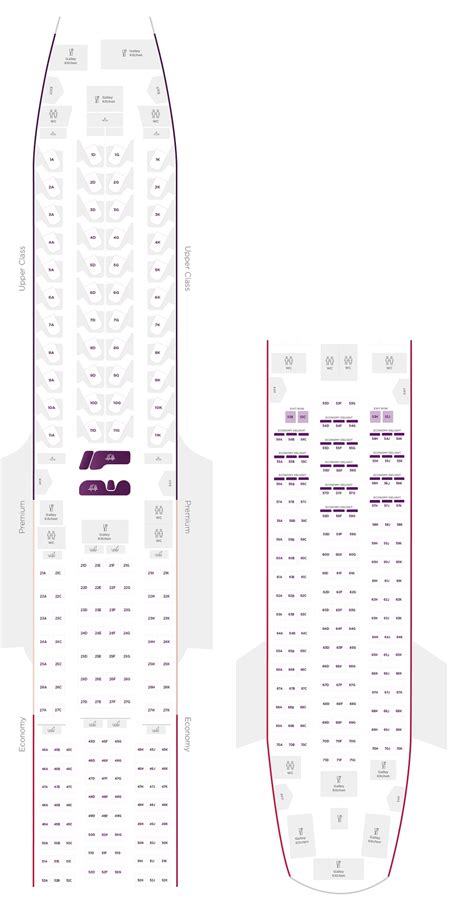 Virgin Atlantic 747 Seating Plan