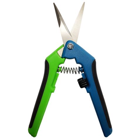 The Green Scissor Premium Snips Titanium Bonded Stainless Curved