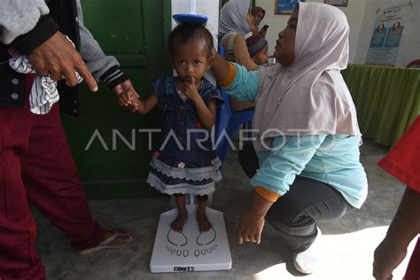 Program Posyandu Anak Untuk Deteksi Dini Stunting Antara Foto