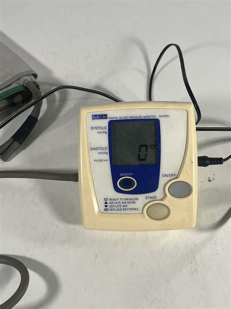 Reli On Omron Digital Blood Pressure Monitor Model Crel Tested