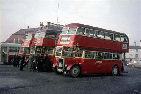 The Transport Library Barton Leyland Rt Old At Ilkeston Bus