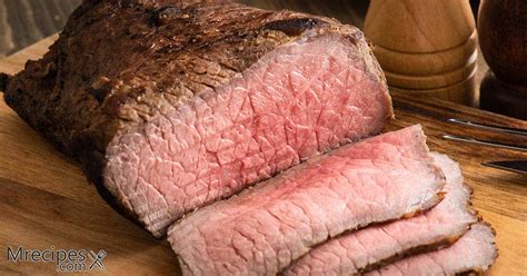 Heavenly Dry Rubbed And Smoked Bottom Round Roast Beef Recipe