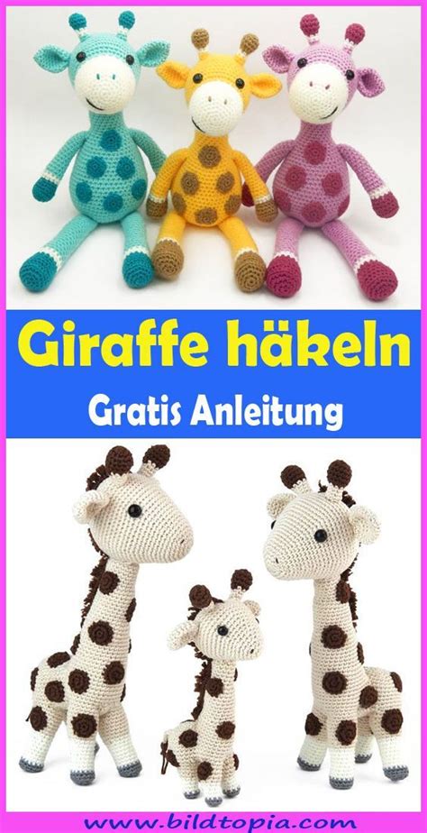 Amigurumi Giraffe häkeln kostenlose DIY Anleitung in 2020 mit