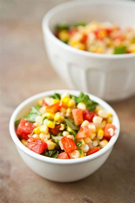 Eclectic Recipes Basil-Corn Salad | Eclectic Recipes