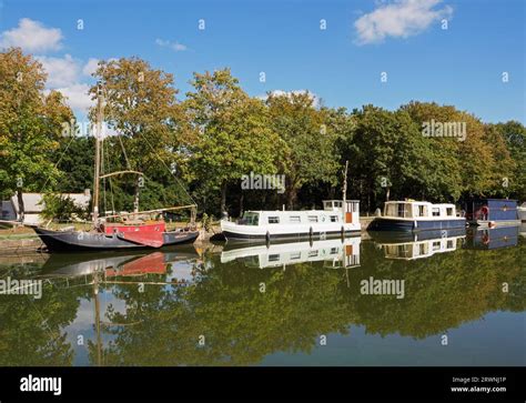 Canal Of Ille And Rance At Hede Brittany Stock Photo Alamy