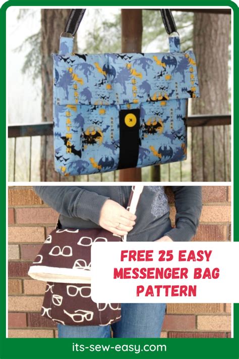 Easy Messenger Bag Pattern Free