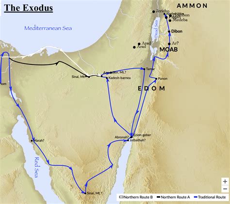 Old Testament Bible Maps