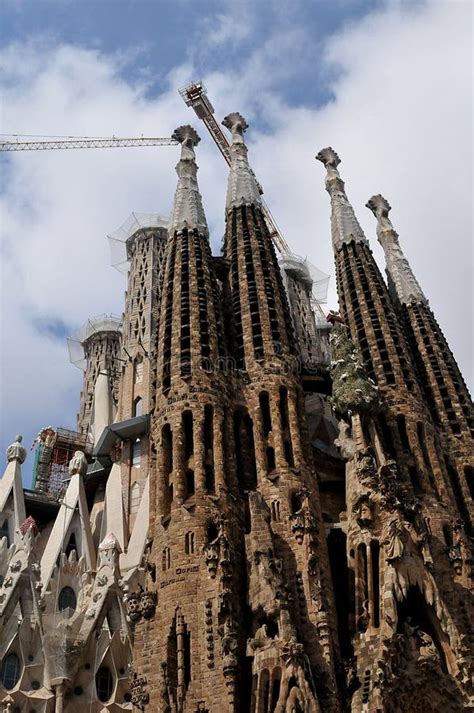 Il La S Sagrada Familia A Barcellona Uno Di Gaudi Del Suo Fenominal