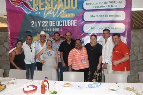 Hidalgo Invitado De Honor Del Festival Del Pescado A La Talla Celebrado