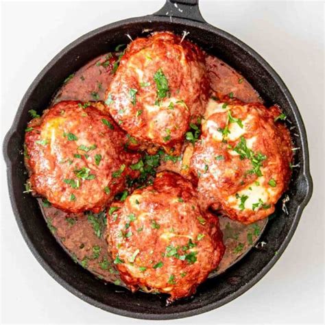 Italian Style Hamburger Steak Craving Home Cooked