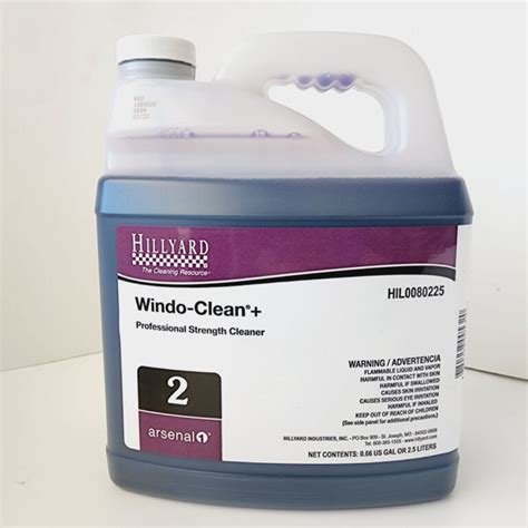 Hillyard Arsenal Windo Clean Glass Cleaner 25 L Sparkling Solutions